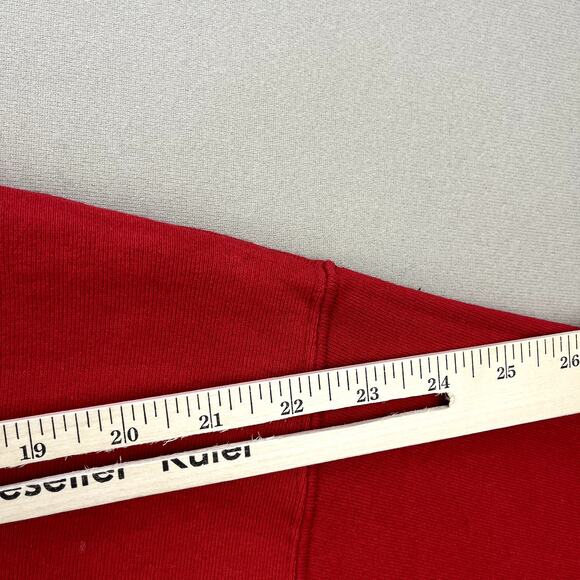 Vintage Louisville Cardinals Sweatshirt Adult Large Red University College 90s - Picture 8 of 8